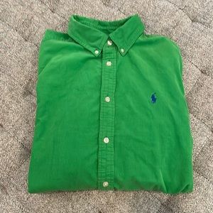 Ralph Lauren long sleeve corduroy shirt size XL (18-20)